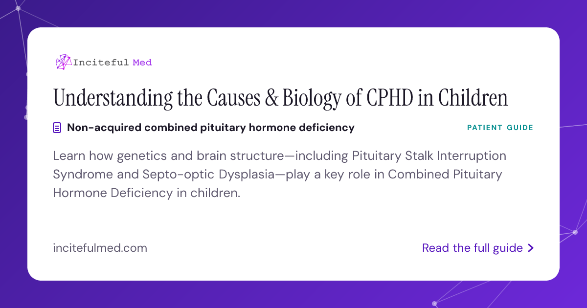 CPHD Causes: Genetics and Brain Structure Explained | Inciteful Med ...
