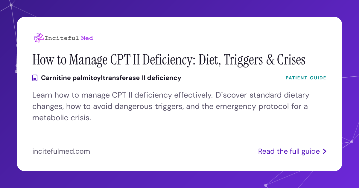 l-carnitine protocol CPT II Deficiency Treatment: Diet & Crisis Management Tubs:3 Tubs - 25% OFF S-(N-Methylsulfinylbutylthiocarbamoyl)-glutathione ≥98% high purity liposuction cannula