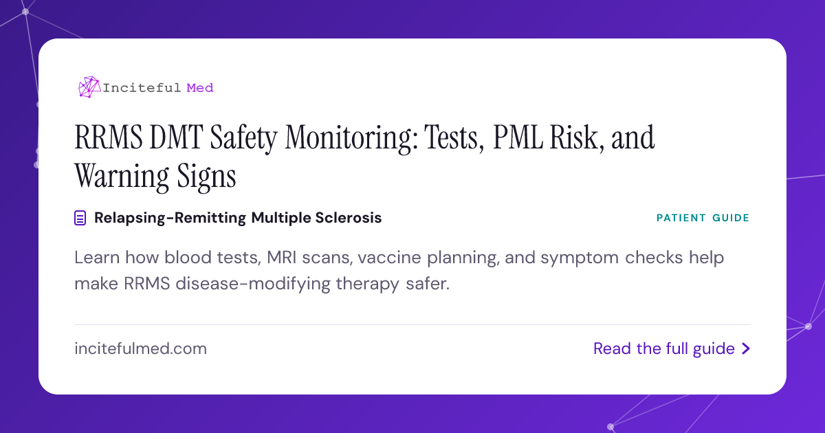 Cation Labes RRMS Safety Monitoring: DMT Risks and Warning Signs | Inciteful Med